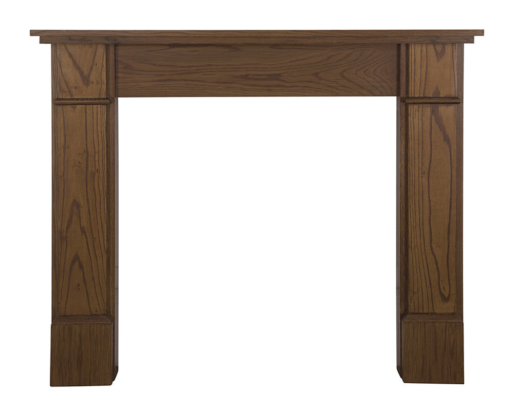 Carron Berrington wooden fire surround in unwaxed solid oak
