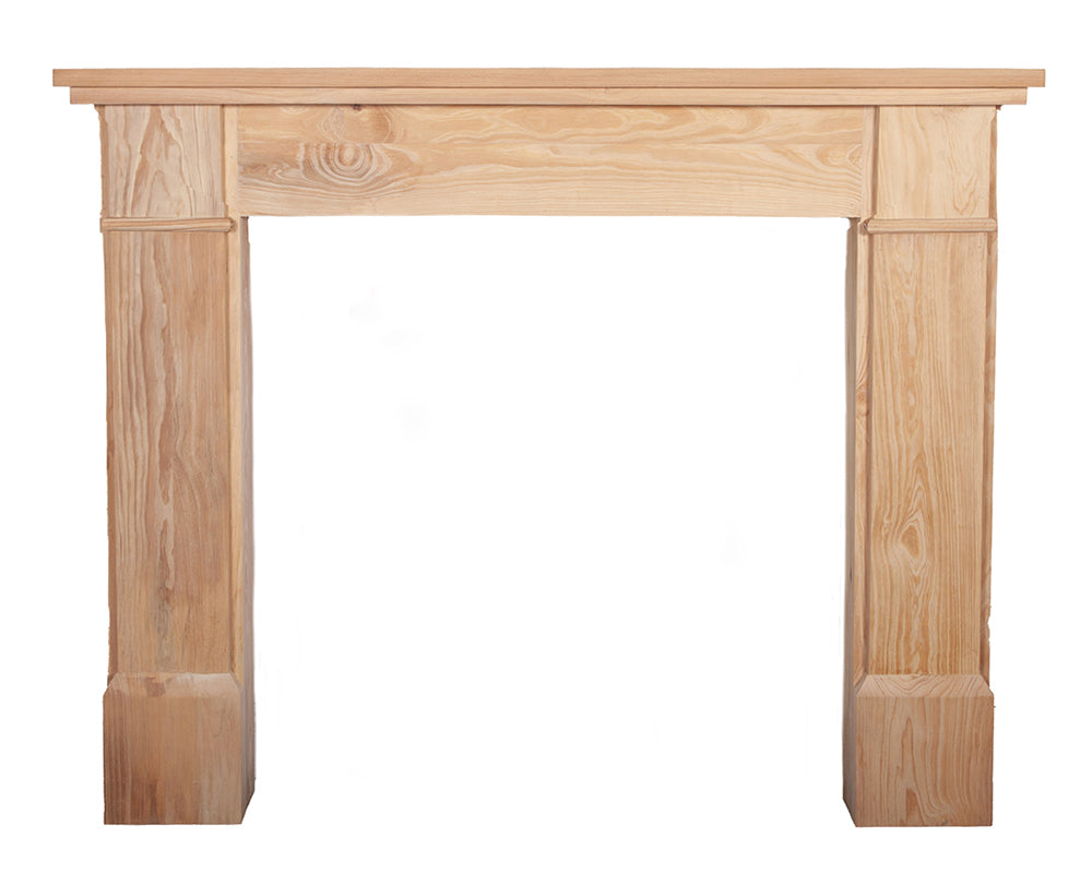 Carron Berrington wooden fire surround in unwaxed solid pine