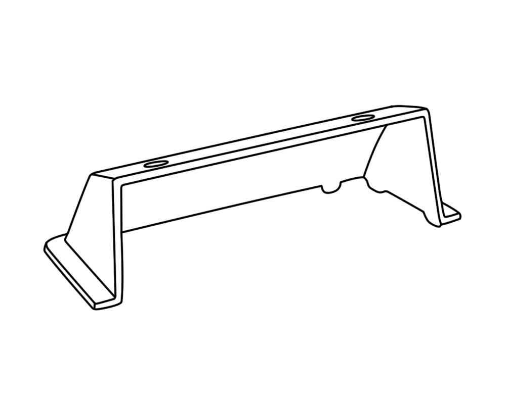 Carron 7.3kW stove baffle plate (BHC074), genuine Carron part