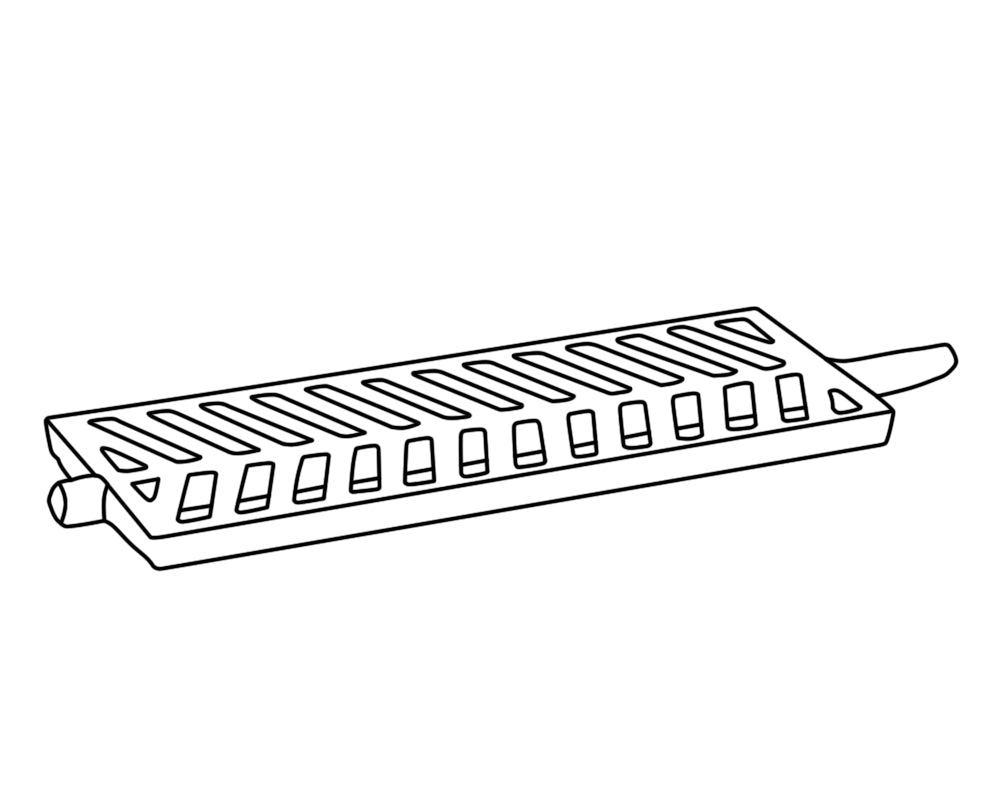 Carron 7.3kW stove grate (BHC076), genuine Carron part
