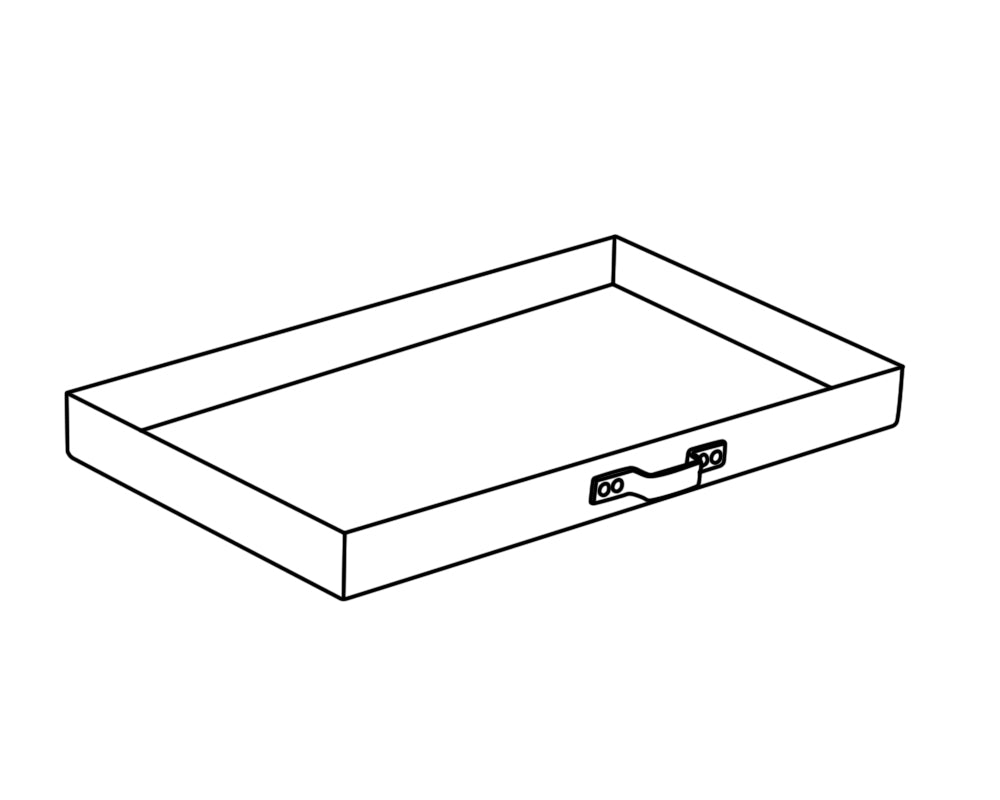 Carron 11kW stove ashpan (BHC613), genuine Carron part