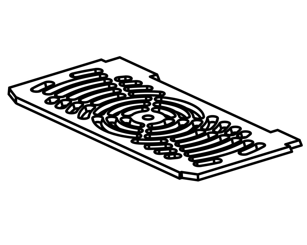 Carron ECO 5kW stove grate (BHC826), genuine Carron part