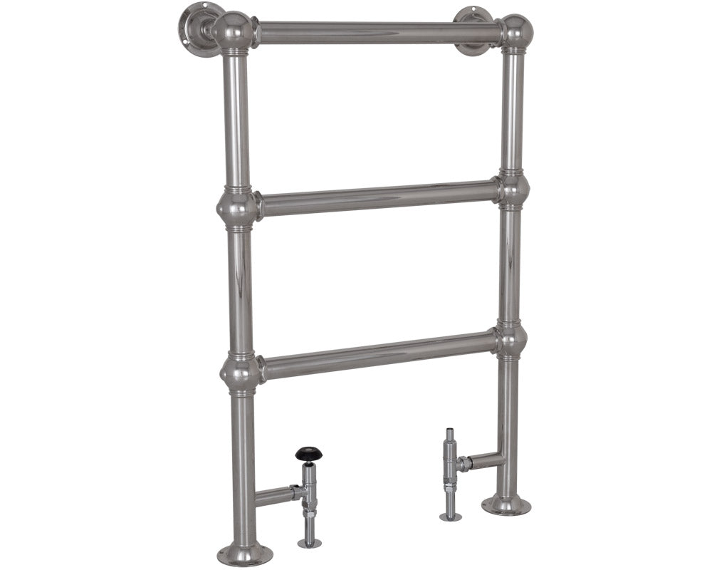 Carron Colossus 1000 x 650mm floor standing towel rail in chrome