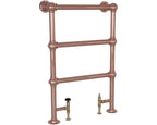Carron Colossus 1000 x 650mm floor standing towel rail in copper