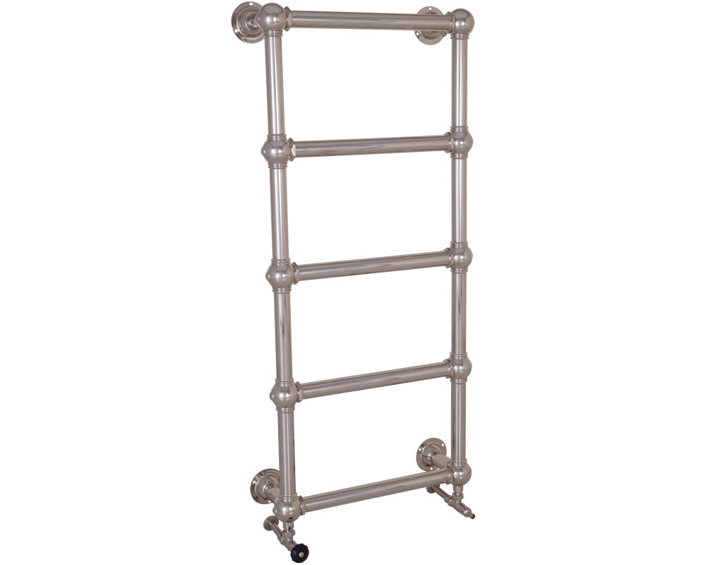 Carron Colossus 1300 x 600mm wall mounted towel rail in nickel