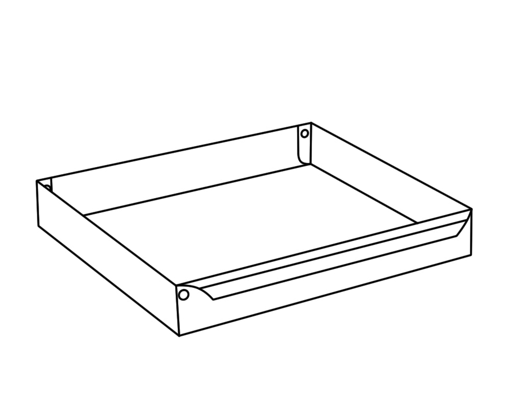 Carron Darwin 4.7kW Inset stove ashpan (CRA713), genuine Carron part