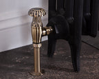Carron Crocus manual valve in antique brass