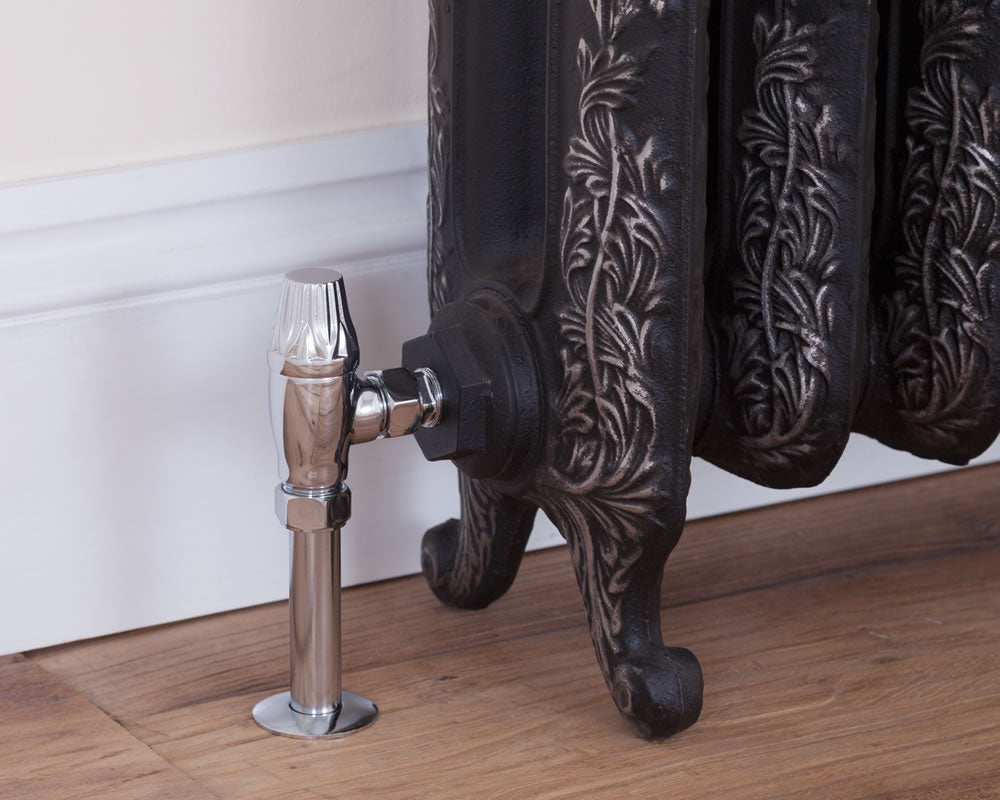 Carron Crocus manual valve in chrome lockshield