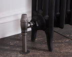 Carron Crocus manual valve in pewter lockshield