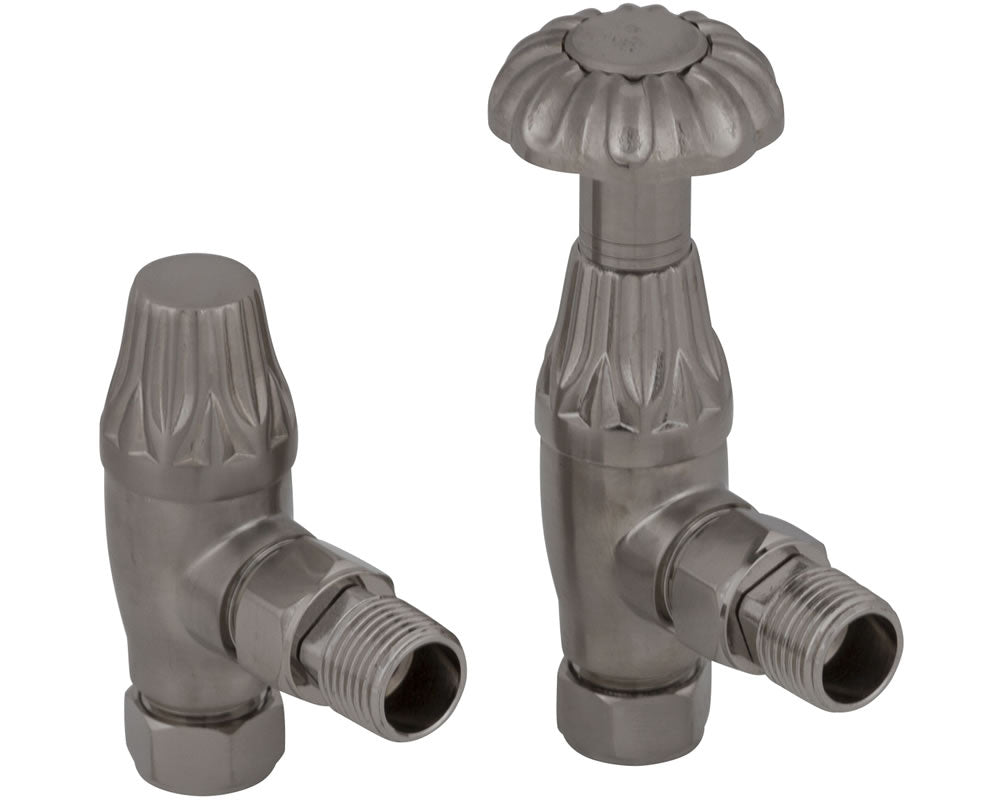Carron Crocus manual valve in satin nickel