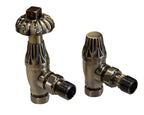 Carron Crocus thermostatic valve in antique brass