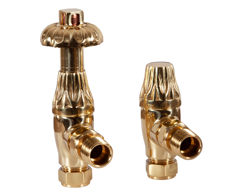 Carron Crocus thermostatic valve in brass
