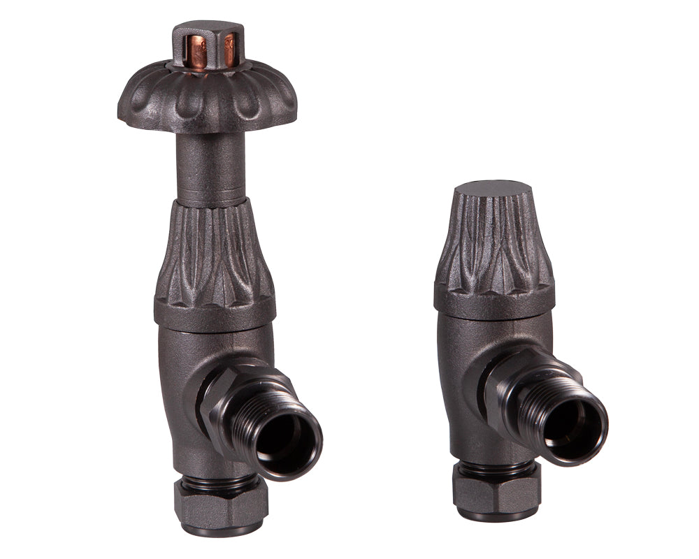 Carron Crocus thermostatic valve in pewter