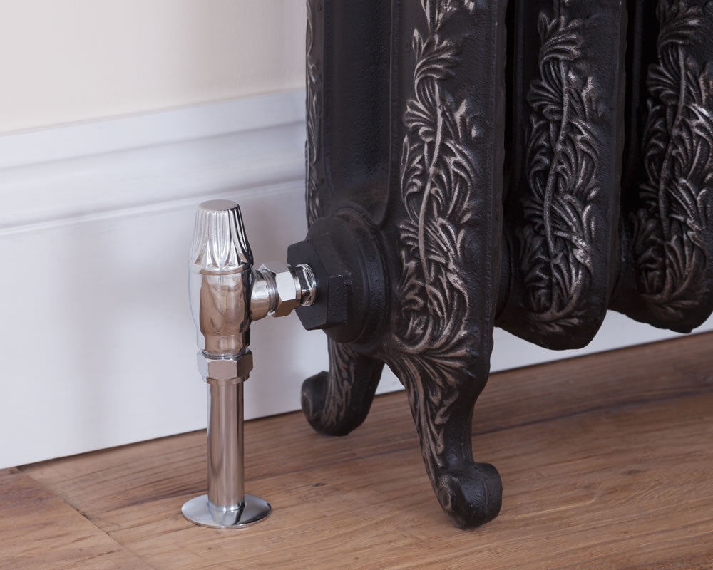 Carron Crocus thermostatic valve in chrome lockshield