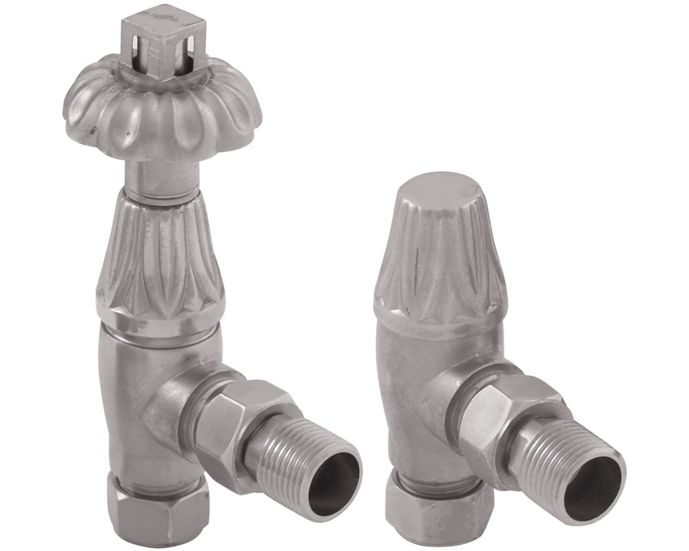 Carron Crocus thermostatic valve in satin nickel