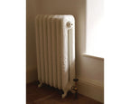 Carron Daisy cast iron radiator, antique buttermilk
