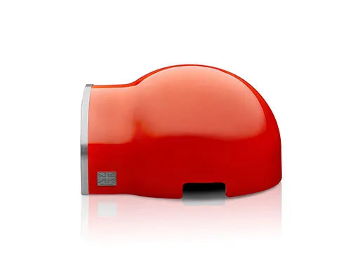 Delivita The Chilli Red wood fired oven side profile