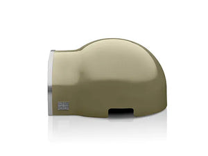 Delivita The Olive Green wood fired oven side profile