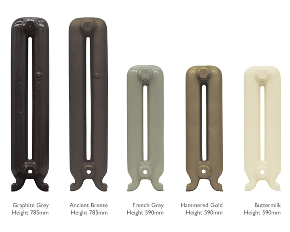 Carron Duchess 2 Column cast iron radiator, sections