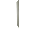 Carron Enderby 2 column steel radiator, 1910mm high, painted french gray