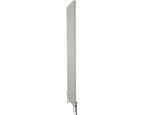Carron Enderby 2 column steel radiator, 1910mm high, painted pavilion gray
