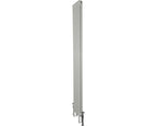 Carron Enderby 2 column steel radiator, 1910mm high, painted pavilion gray