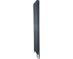 Carron Enderby 3 column steel radiator, 1910mm high, painted stiffkey blue