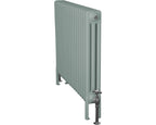 Carron Enderby 3 column steel radiator, 710mm high, painted oval room blue