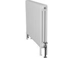 Carron Enderby 3 column steel radiator, 710mm high, painted parchment white