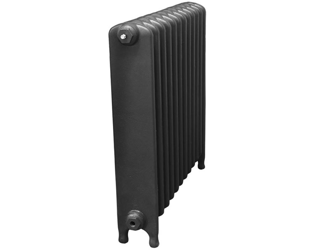 Carron Eton cast iron radiator, foundry grey