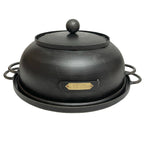 2 in 1 Camping Pit and Roasting Oven with lid