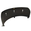 Firepits UK curved steel fire pit wind shield
