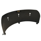 Firepits UK curved steel fire pit wind shield