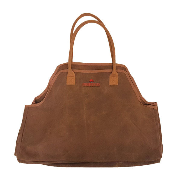 Firepits UK coated canvas log carrier bag