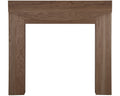 Carron Hardwick wooden fire surround in unwaxed solid oak