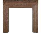 Carron Hardwick wooden fire surround in unwaxed solid oak