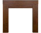 Carron Hardwick wooden fire surround in waxed solid oak