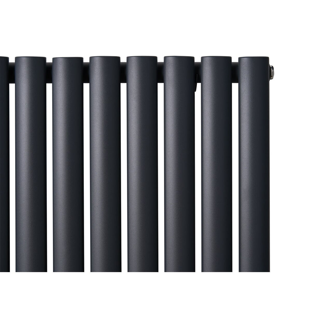 Miro Kora Column Radiator in Anthracite, 600 x 1080mm, image 8