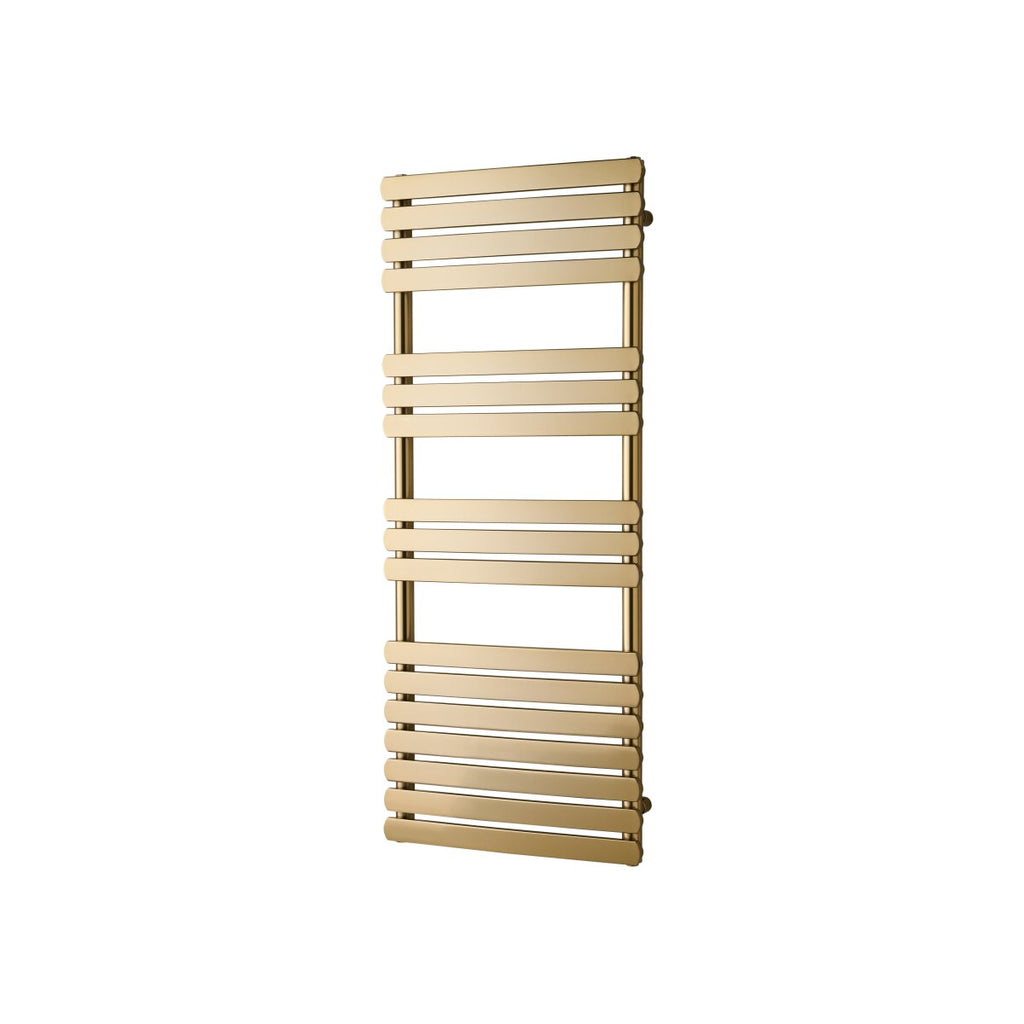 Miro Lode Towel Radiator in Brass, 1200 x 500mm, image 2