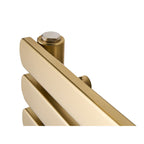 Miro Lode Towel Radiator in Brass, 1200 x 500mm, image 8