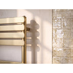 Miro Lode Towel Radiator in Brass, 1200 x 500mm, image 4