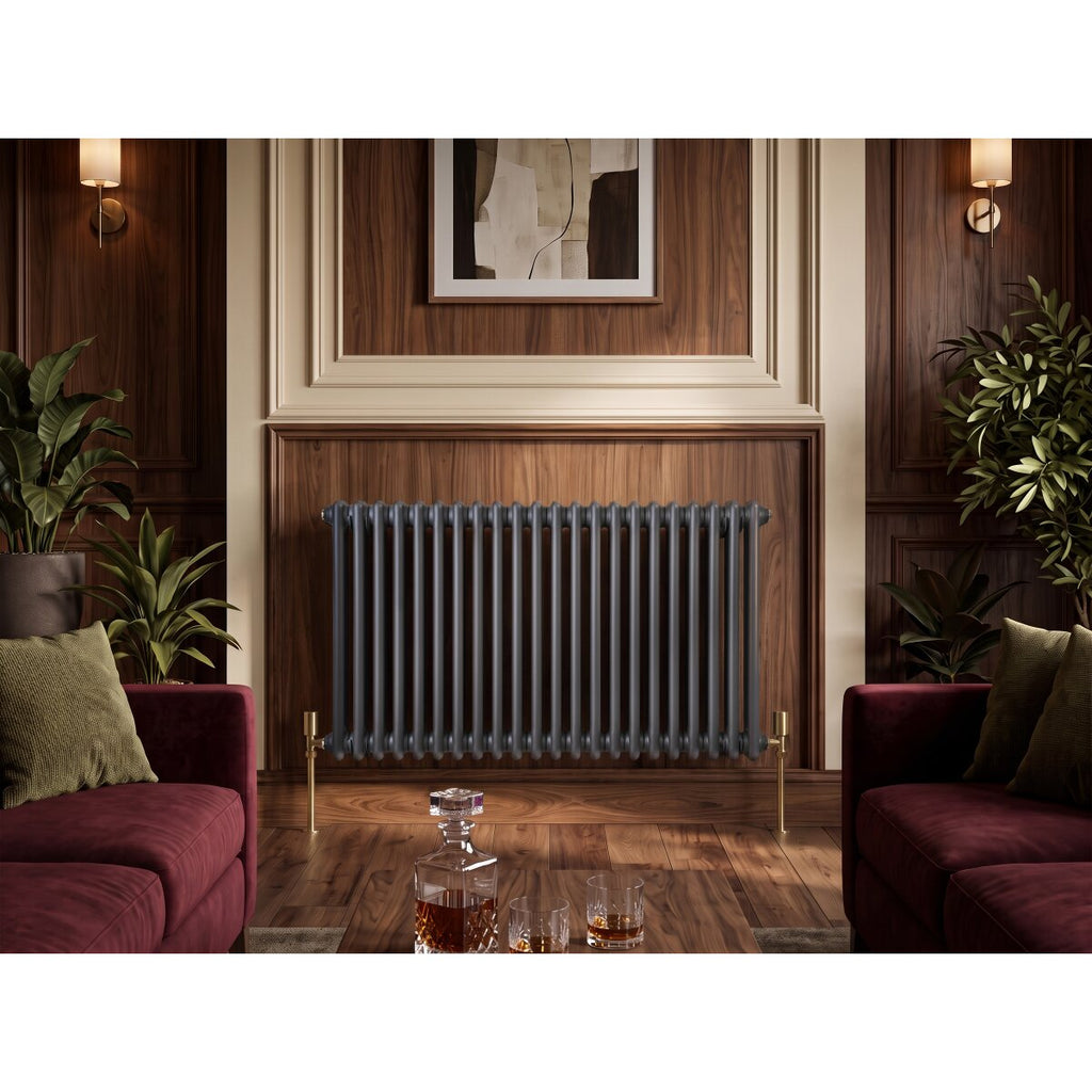 Miro Vera Column Radiator for Central Heating, Anthracite or White, image 3