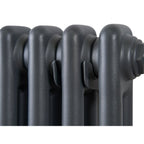 Miro Vera Column Radiator for Central Heating, Anthracite or White, image 7