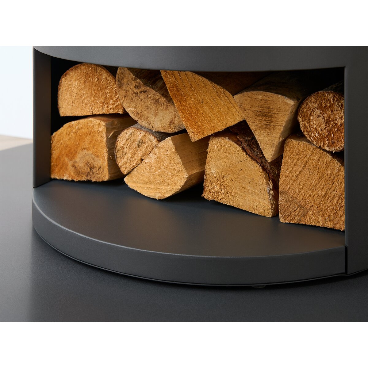 OKO S5 Bioethanol Cylinder Stove with Black Granite Hearth, image 6