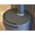 OKO S5 Bioethanol Cylinder Stove with Black Granite Hearth, image 5