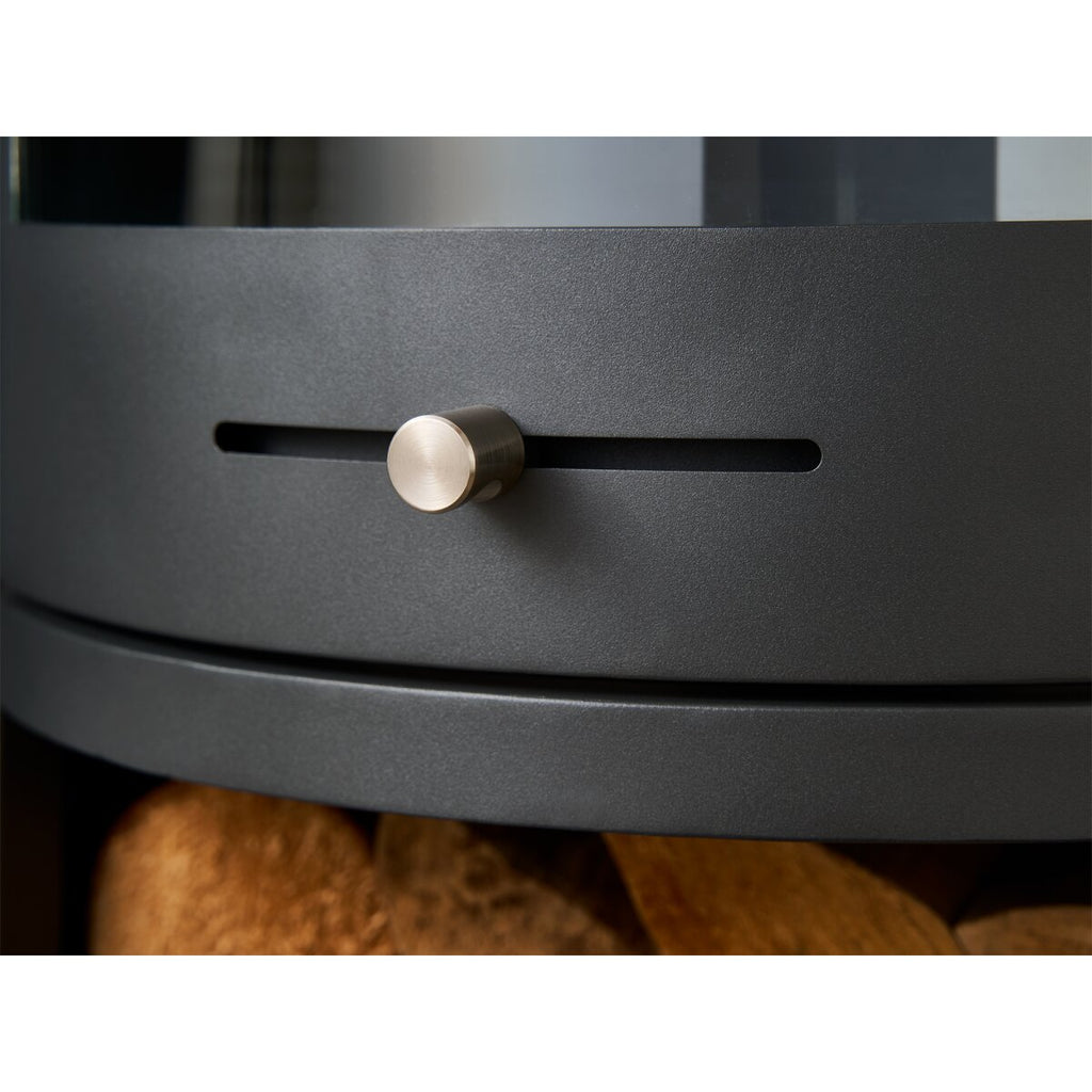OKO S5 Bioethanol Cylinder Stove with Black Granite Hearth, image 8
