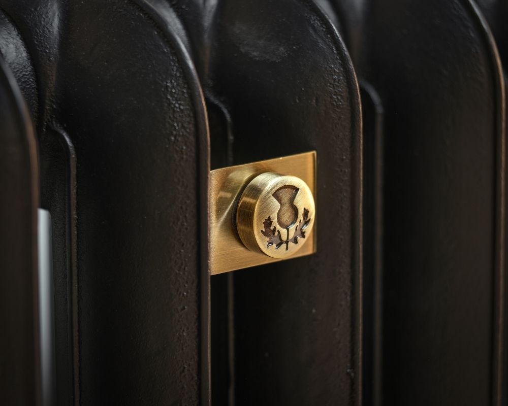 Carron Peerless cast iron radiator, sections