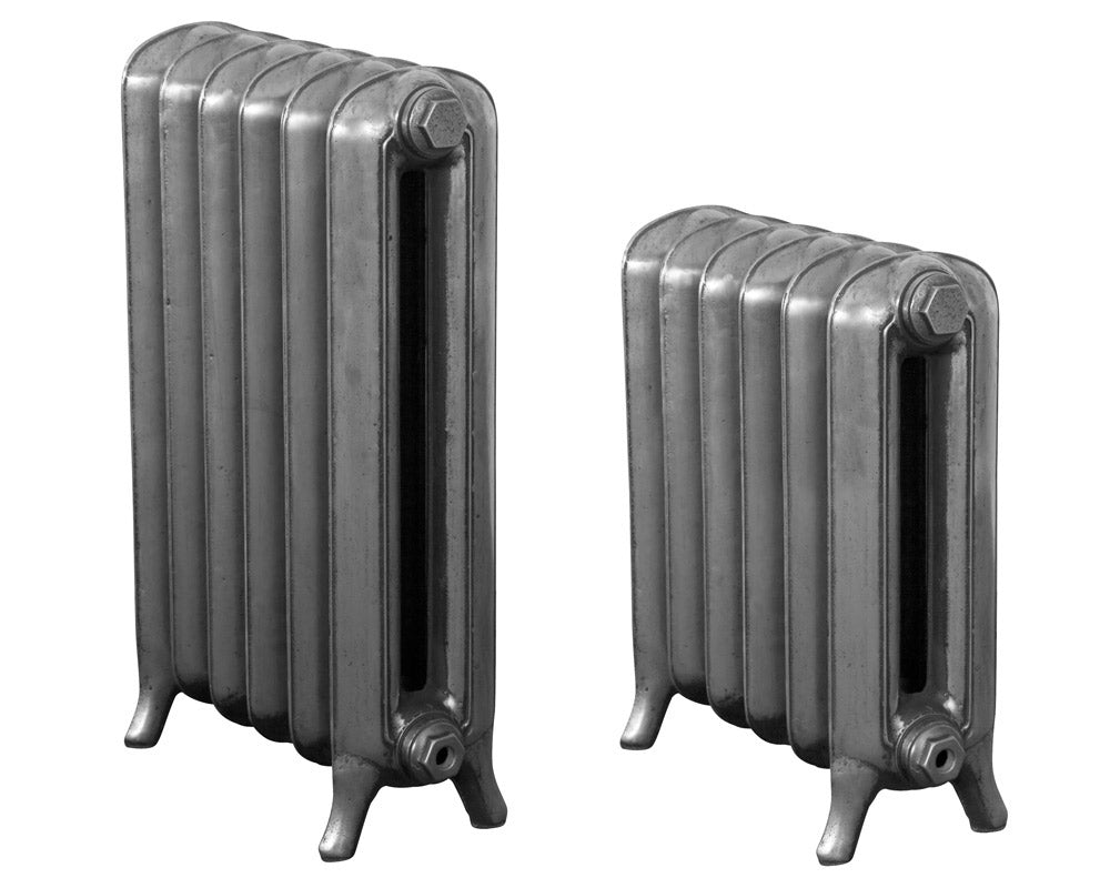 Carron Peerless cast iron radiator, hand burnished