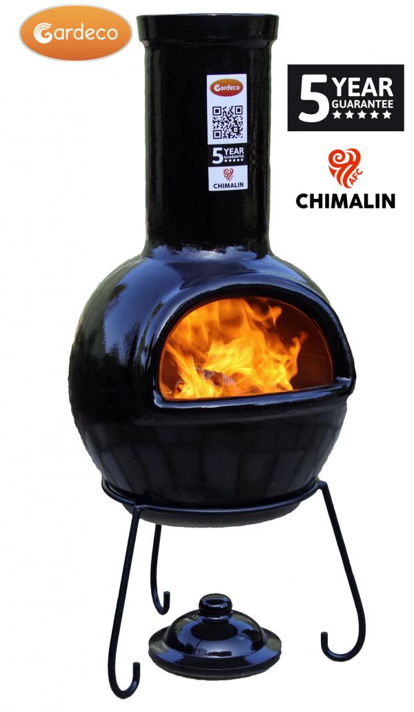 Sempra Chimalin AFC Large Chiminea with Lid & Stand