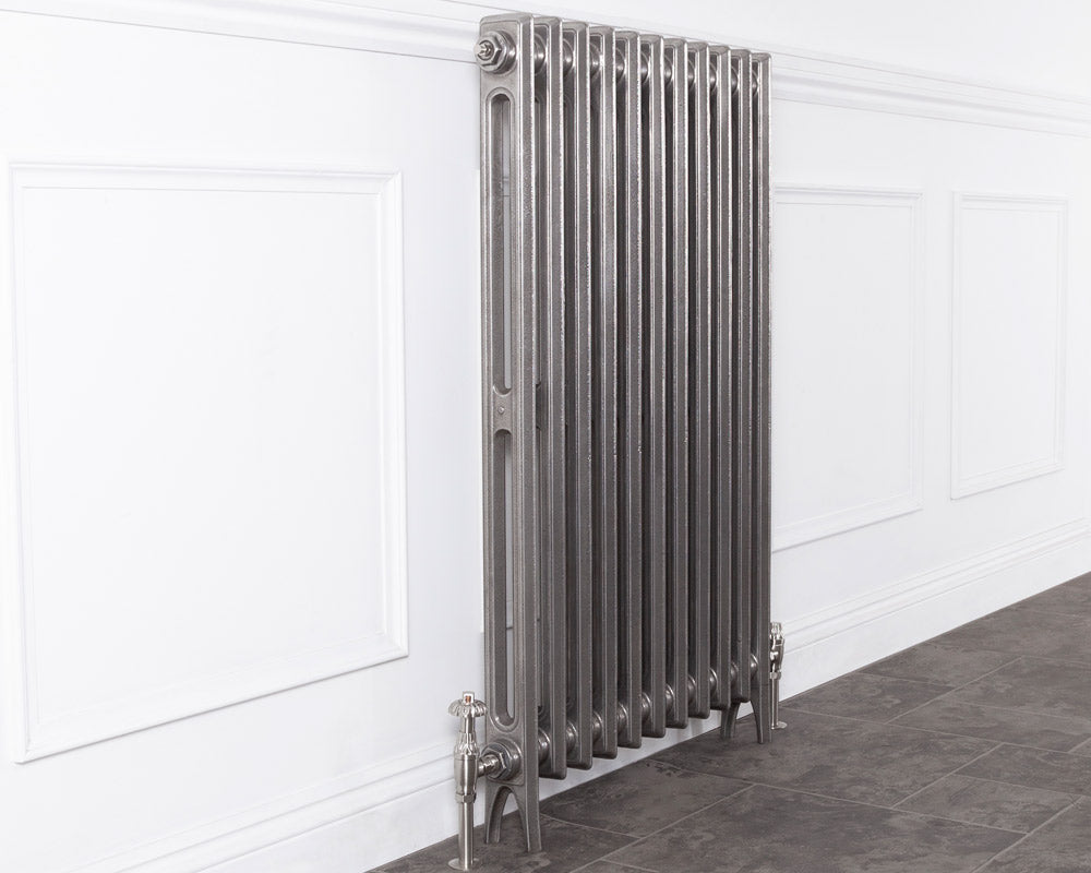 Carron Rathmell 2 Column cast iron radiator, hand burnished